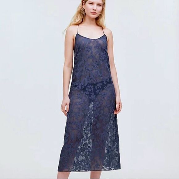 NWT Madewell Midi Dress Coverup XXS - Picture 1 of 6